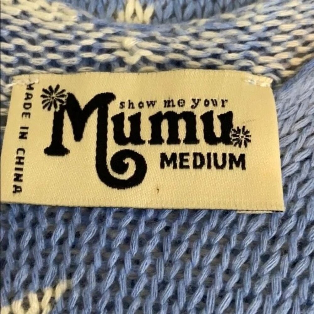 Show Me Your Mumu Catch a Falling Star Blue Tank Top - Picture 4 of 5